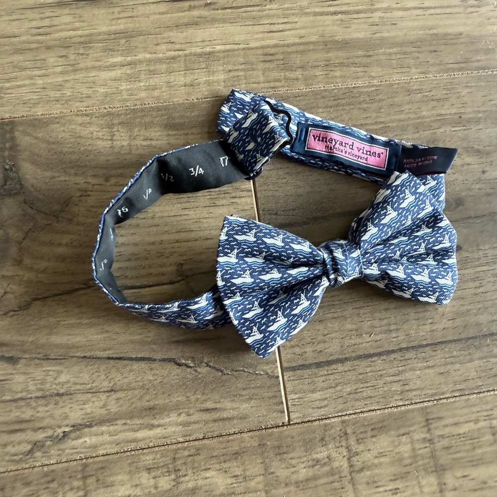 Boys Vineyard Vines Ocean Boat Silk Tie